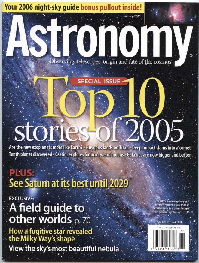 Astronomy Magazine January 2006