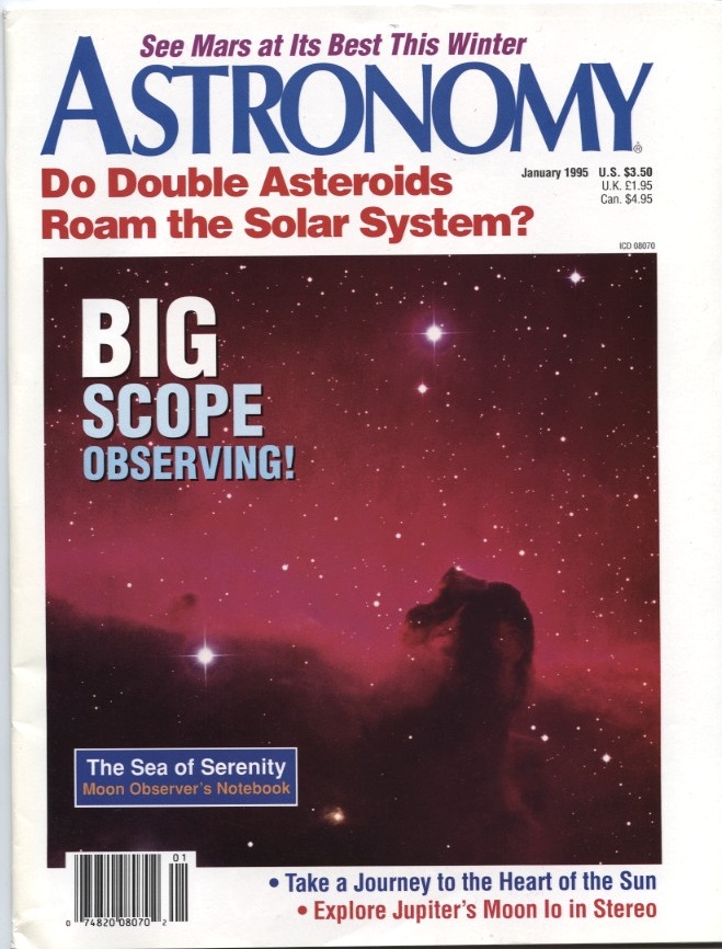 Astronomy Magazine January 1995