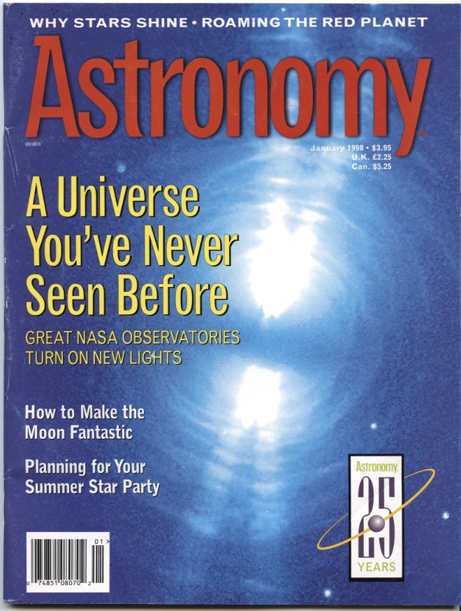 Astronomy Magazine January 1998