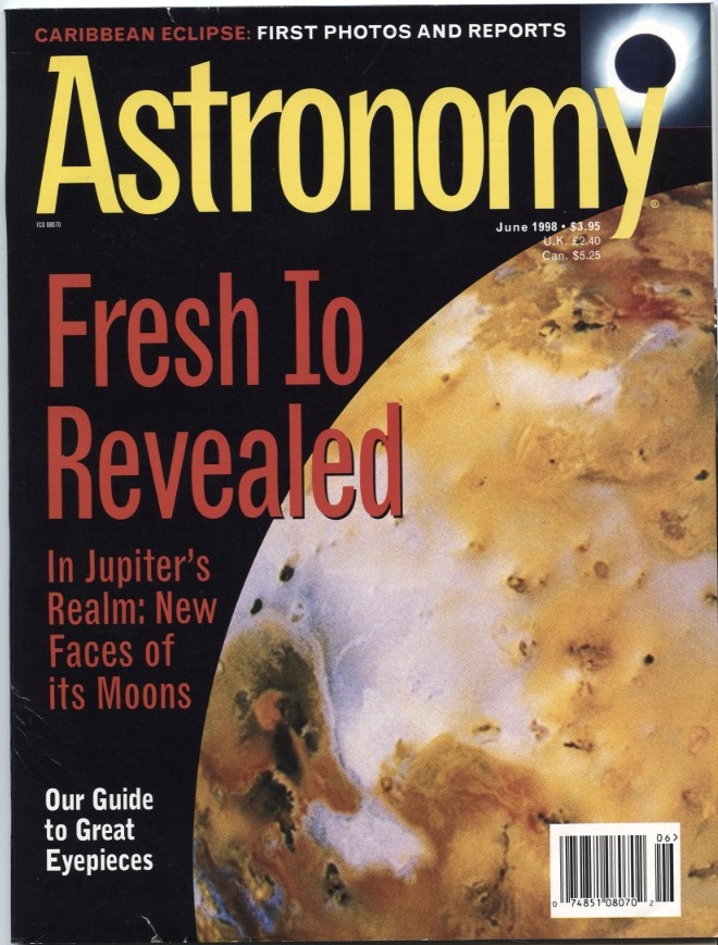Astronomy Magazine June 1998