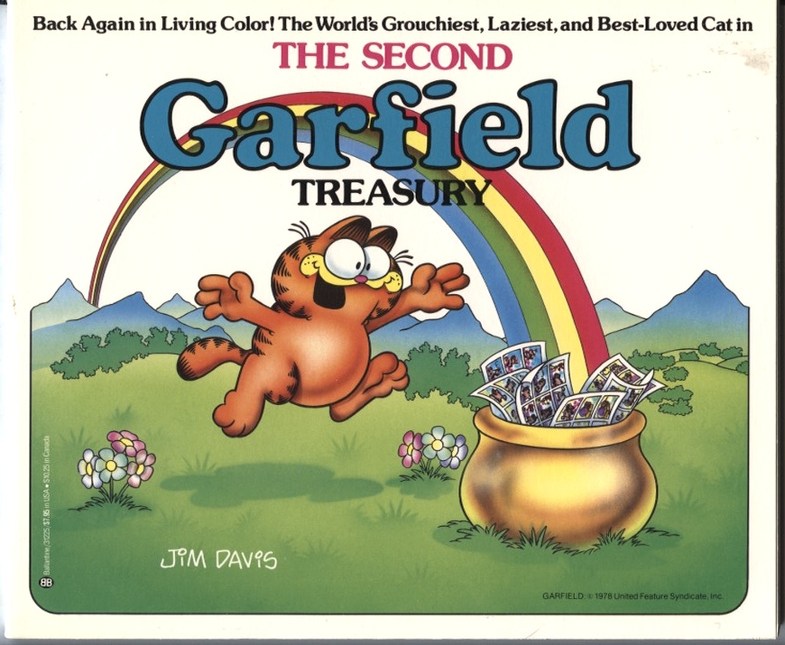The Second Garfield Treasury by Jim Davis Published 1983