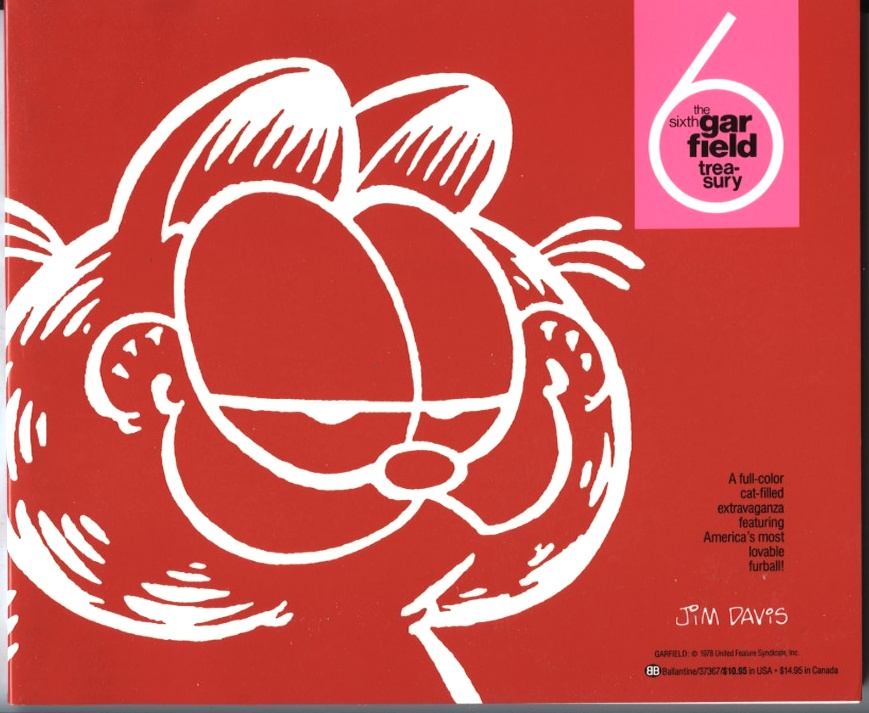 The Sixth Garfield Treasury by Jim Davis Published 1991