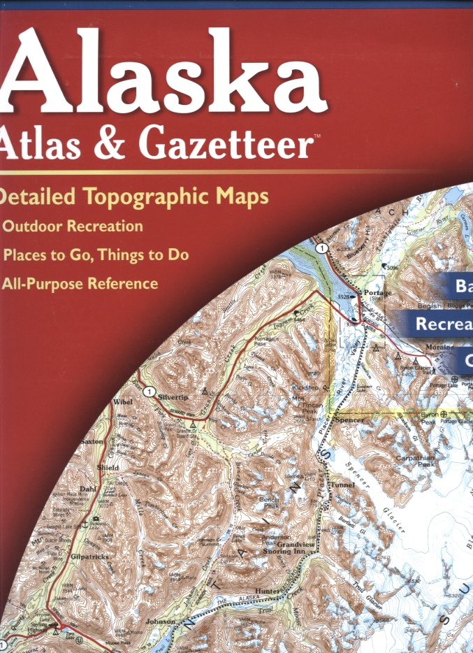 Alaska Atlas and Gazetteer by DeLorme Published 2001