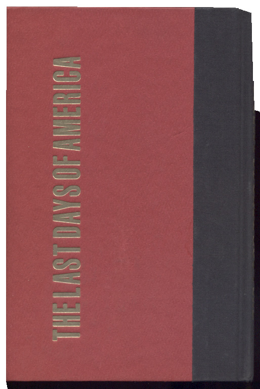 The Last Days of America by Paul Erdman Published 1981