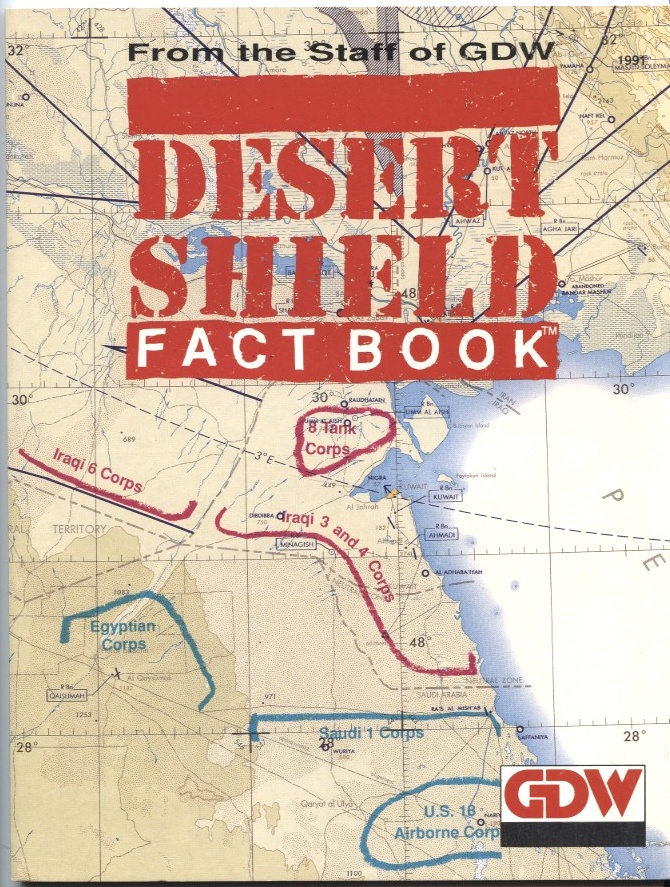 Desert Shield Fact Book by GDW Published 1991