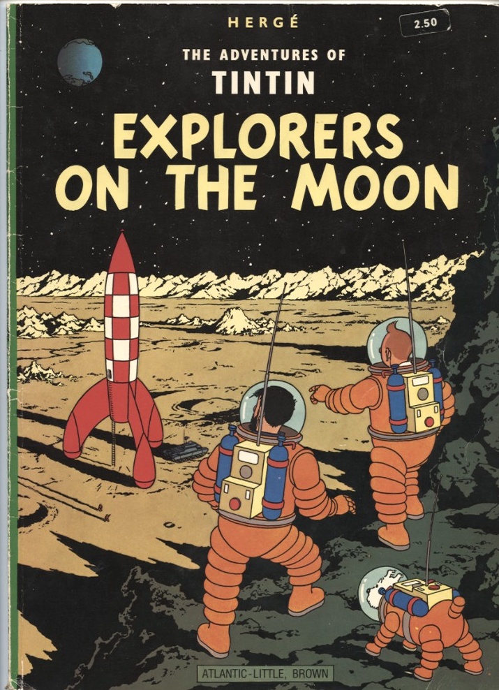 Adventures of Tintin Explorers On The Moon by Herge Published 1976