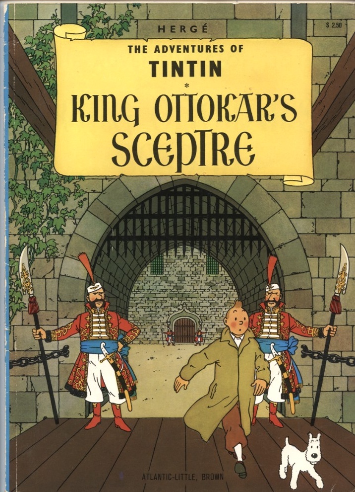 Adventures of Tintin King Ottokar's Sceptre by Herge Published 1974
