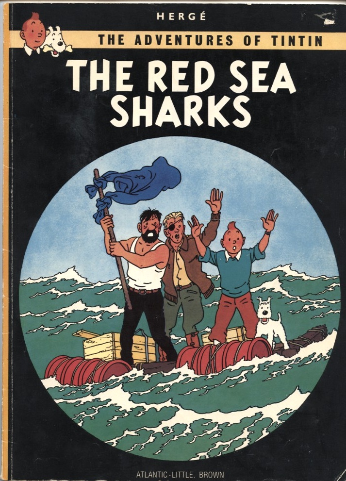 Adventures of Tintin The Red Sea Sharks by Herge Published 1976