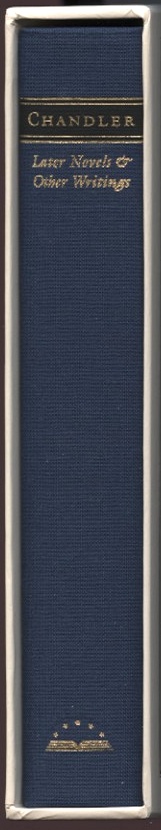 Library of America Raymond Chandler Later Novels and Other Writings