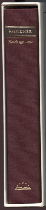 Library of America William Faulkner Novels 1936 - 1940