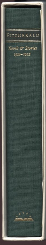 Library of America F Scott Fitzgerald Novels and Stories 1920 - 1922
