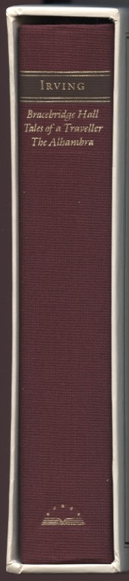 Washington Irving Bracebridge Hall Tales of a Traveller and The Alhambra