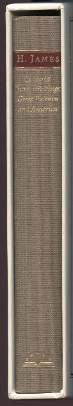 Library of America Henry James Collected Travel Writings Great Britain and America