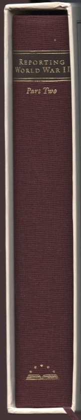 Library of America Reporting World War II Part Two