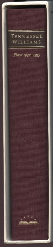 Library of America Tennessee Williams Plays 1937 - 1955