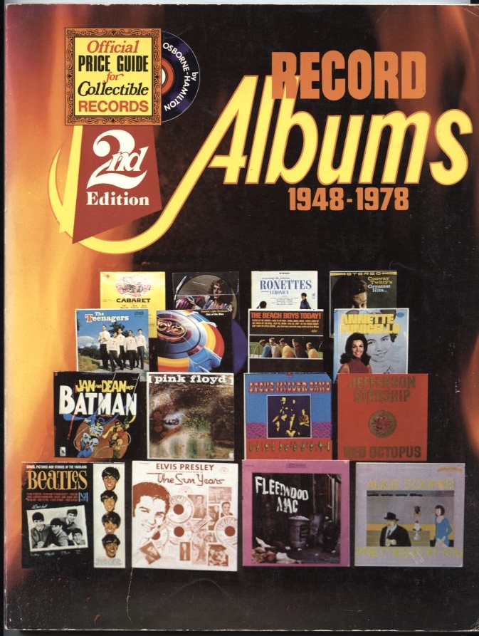 Record Albums 1948 - 1978 by Jerry Osborne Published 1978