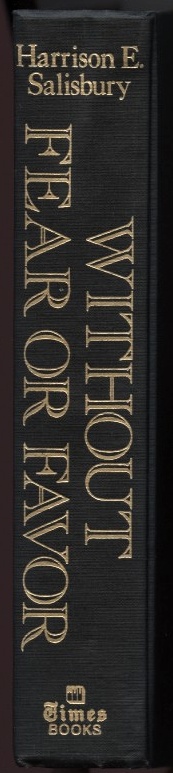 Without Fear Or Favor by Harrison Salisbury Published 1980
