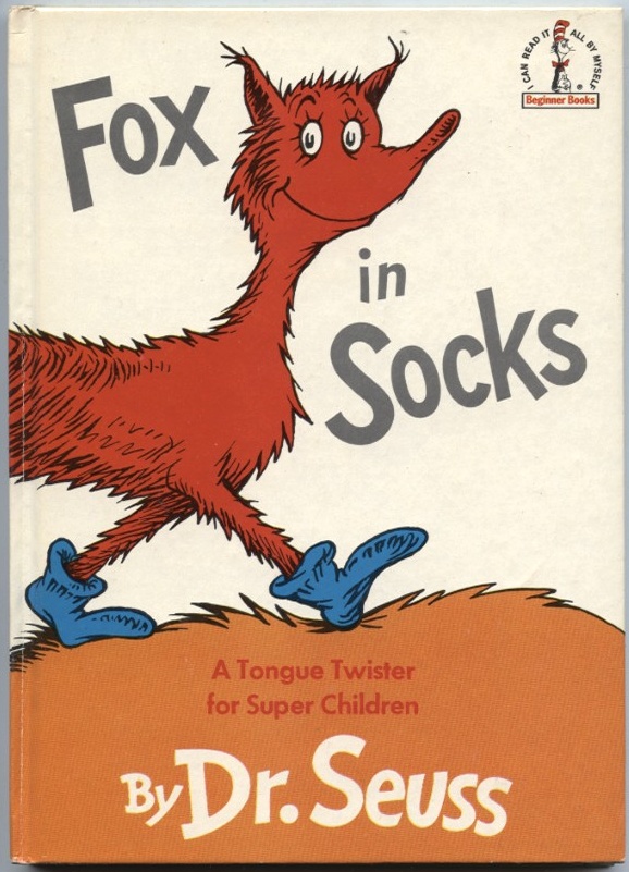 Fox In Socks by Dr Seuss Published 1965