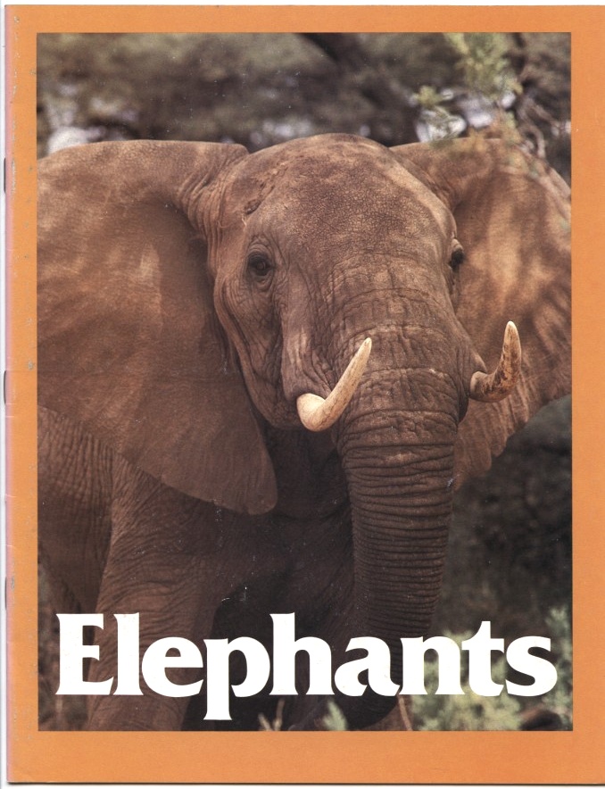 Elephants by John Bonnett Wexo Published 1980