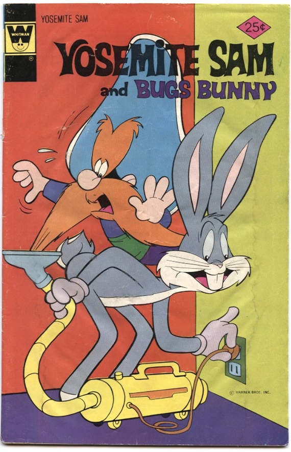 Yosemite Sam and Bugs Bunny #36 by Whitman Published 1976