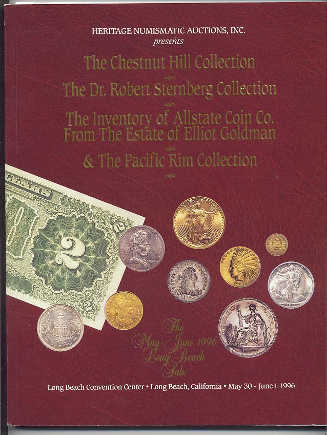 Heritage Numismatic Auctions Long Beach Sale October 1996