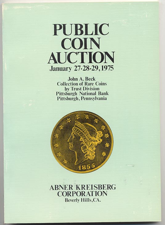 Abner Kreisberg John A Beck Sale Part 1 January 1975