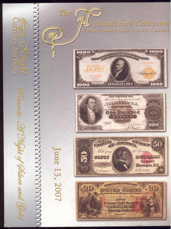 Lyn Knight Auctions Highland Park Collection June 2007