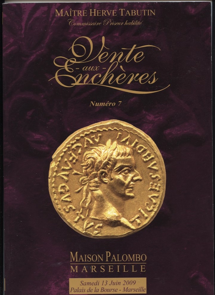 Maitre Herve Tabutin Vente aux Encheres Numero 7 June 13 2009