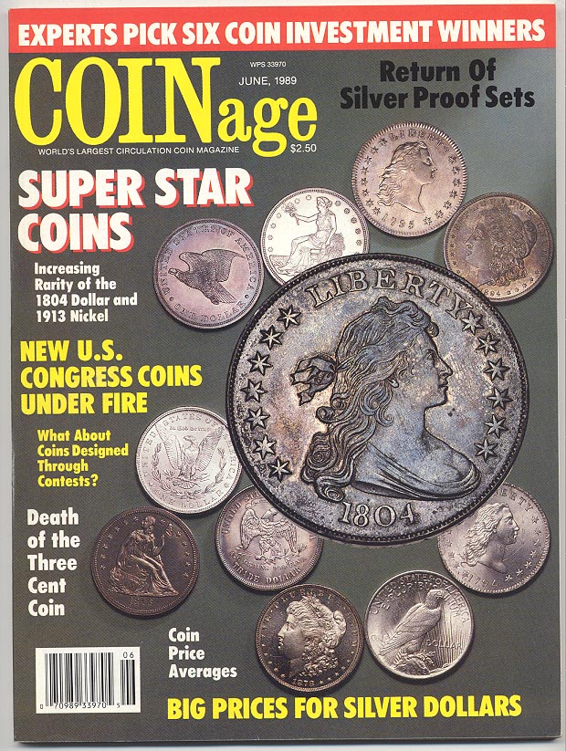 Coinage Magazine June 1989