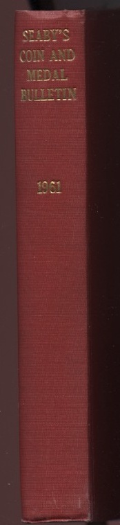Seaby's Coin and Medal Bulletin 1961