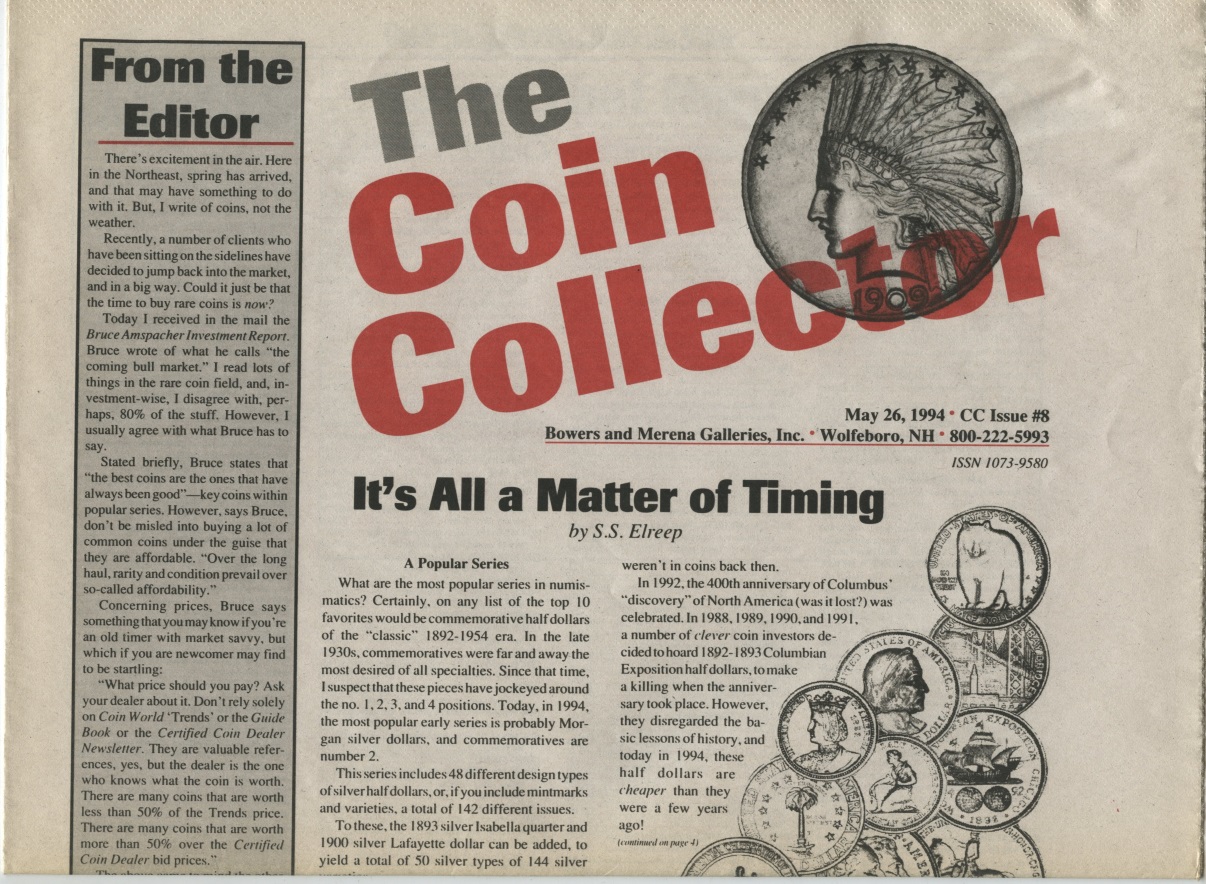 Bowers and Merena The Coin Collector #8