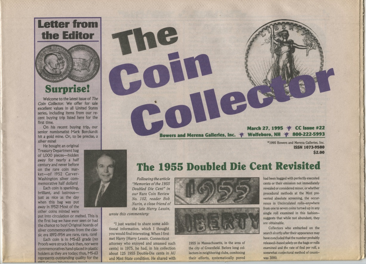 Bowers and Merena The Coin Collector #22