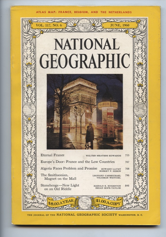 National Geographic Magazine June 1960