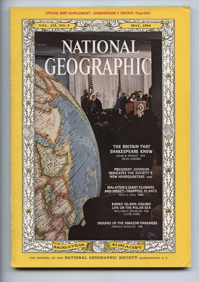 National Geographic Magazine May 1964