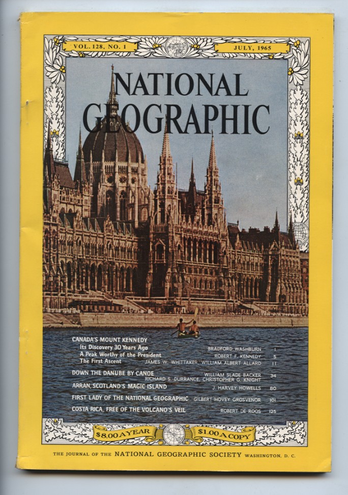 National Geographic Magazine July 1965