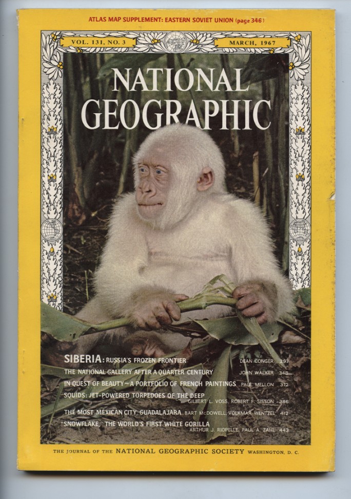 National Geographic Magazine March 1967