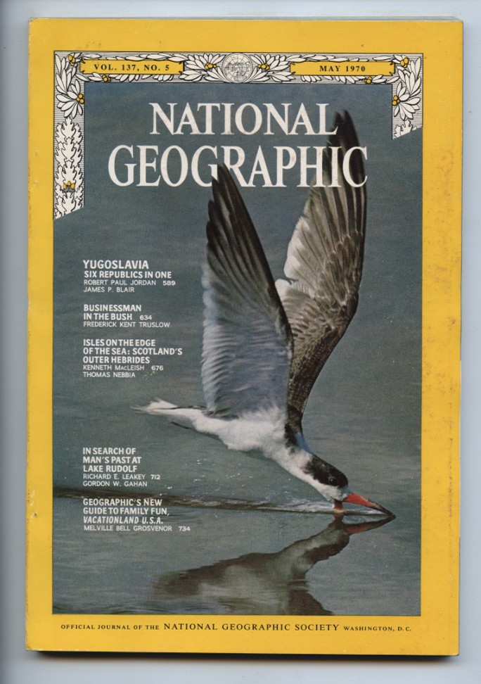 National Geographic Magazine May 1970