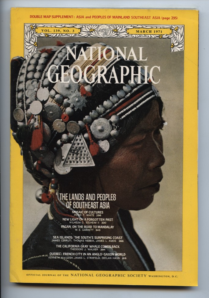 National Geographic Magazine March 1971