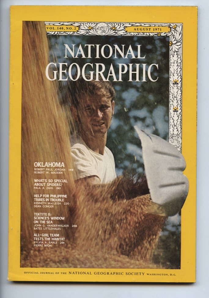 National Geographic Magazine August 1971
