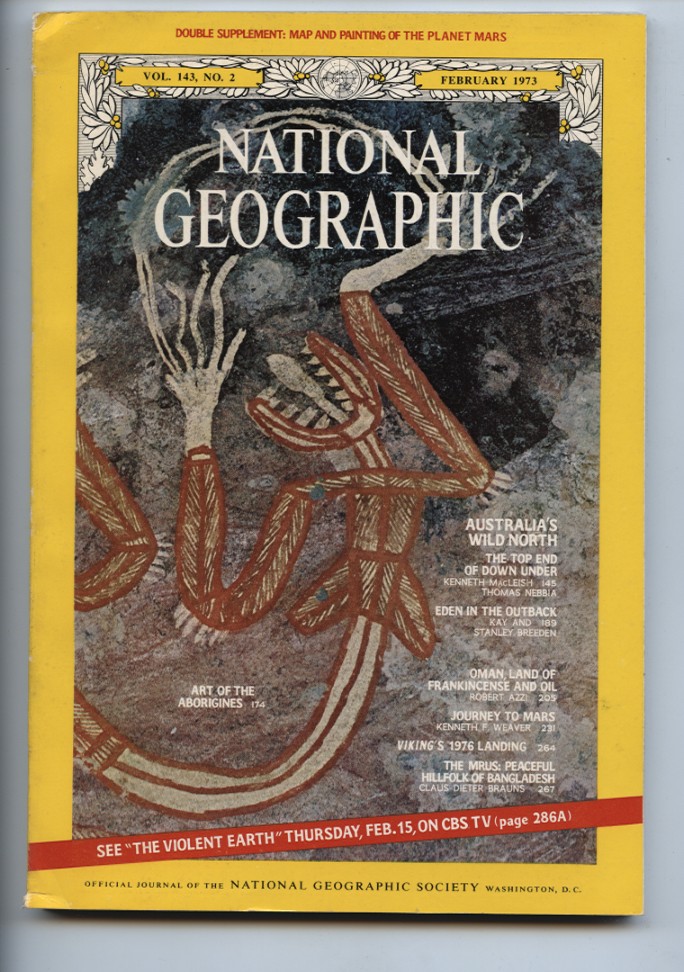 National Geographic Magazine February 1973