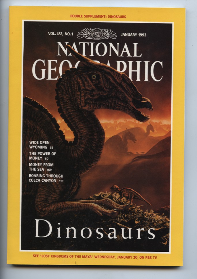 National Geographic Magazine January 1993
