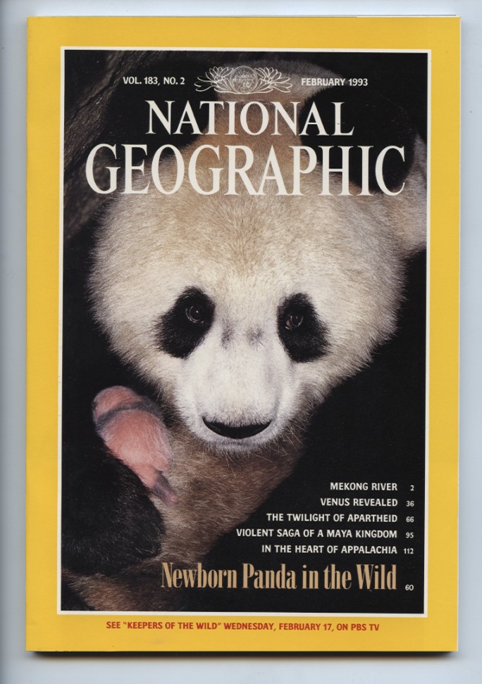 National Geographic Magazine February 1993