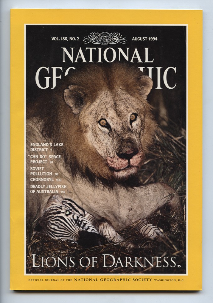 National Geographic Magazine August 1994