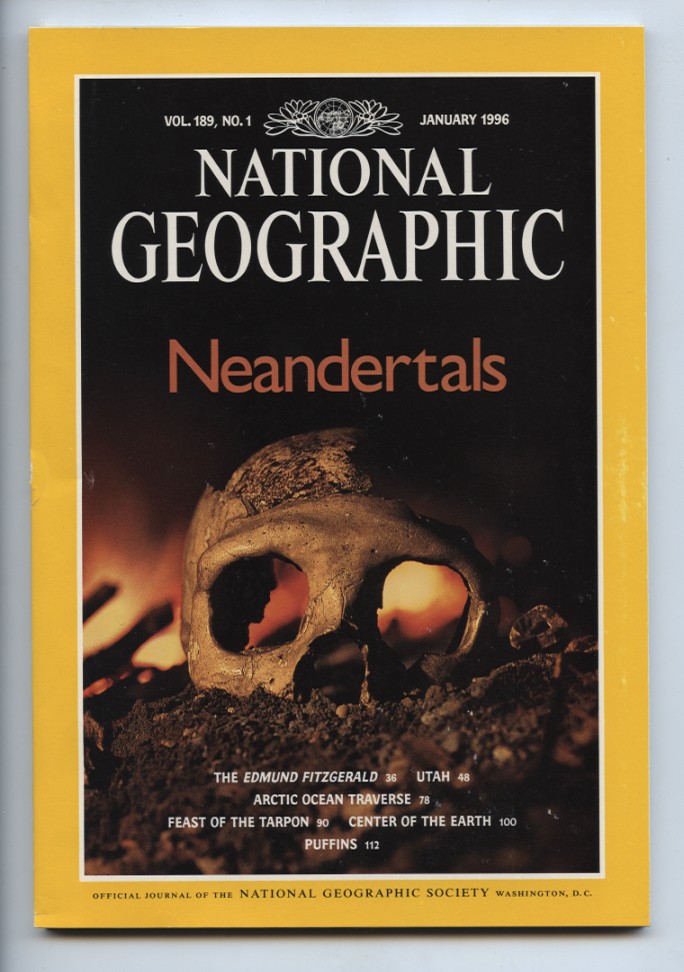 National Geographic Magazine January 1996