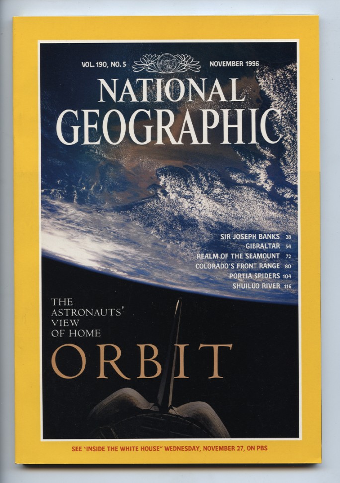 National Geographic Magazine November 1996