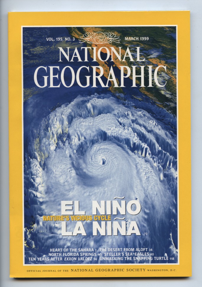 National Geographic Magazine March 1999