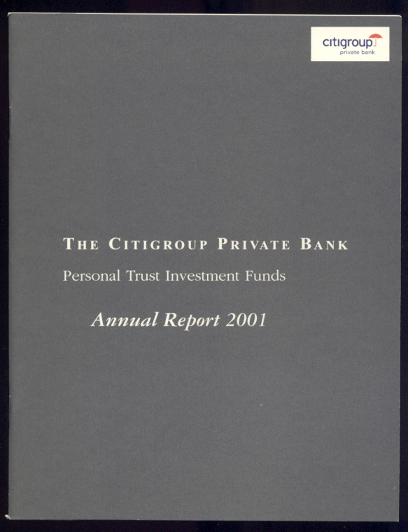 The Citigroup Private Bank 2001 Annual Report