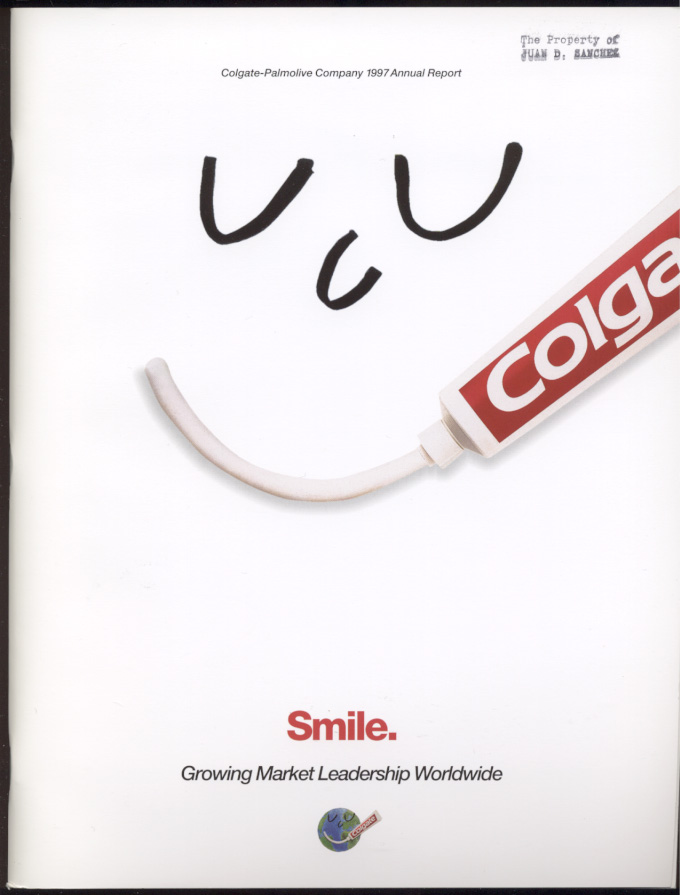 The Colgate Palmolive Company 1997 Annual Report