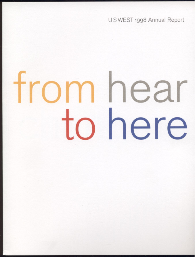US West Media Group 1998 Annual Report