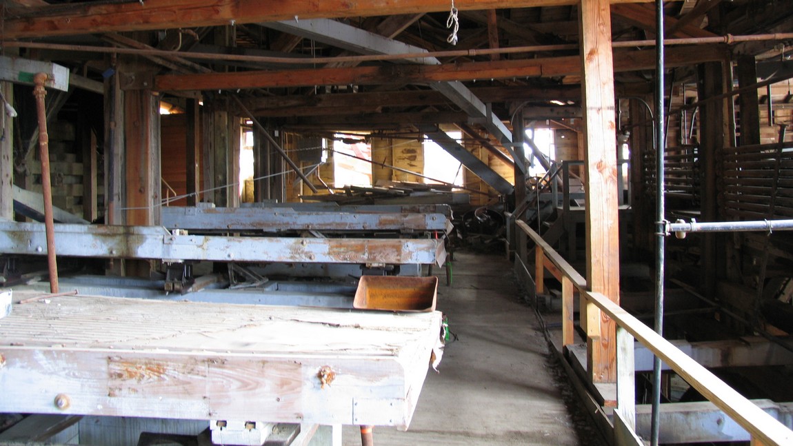 Inside the copper mill